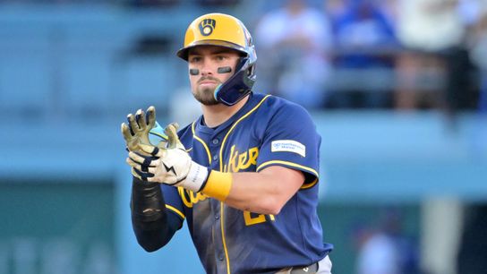 Red Sox acquire Caleb Durbin from Brewers in six-player trade taken at BSJ Headquarters (Red Sox). Photo by Jayne Kamin-Oncea-Imagn Images